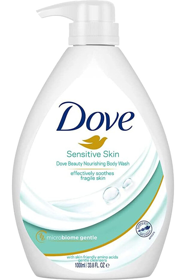 Sensitive Skin Hypoallergenic Unscented Liquid Body Wash (1L)