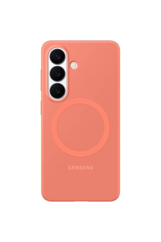 Galaxy Case - S26 Plus Silicone Magnet-Coralred