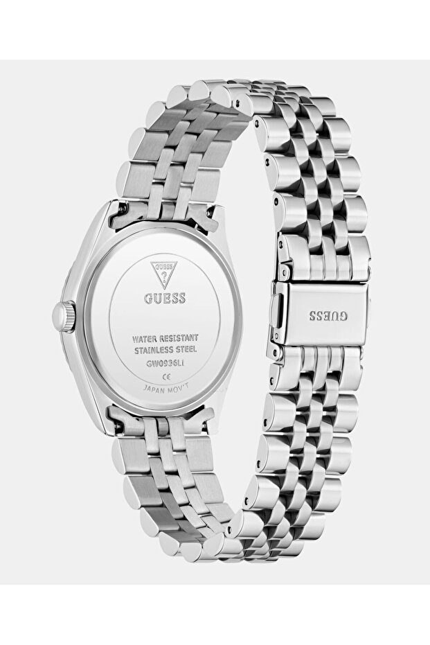 Ladies Silver Tone Multi-function Date Watch - 4