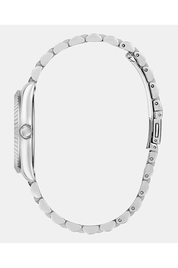 Ladies Silver Tone Multi-function Date Watch - 3