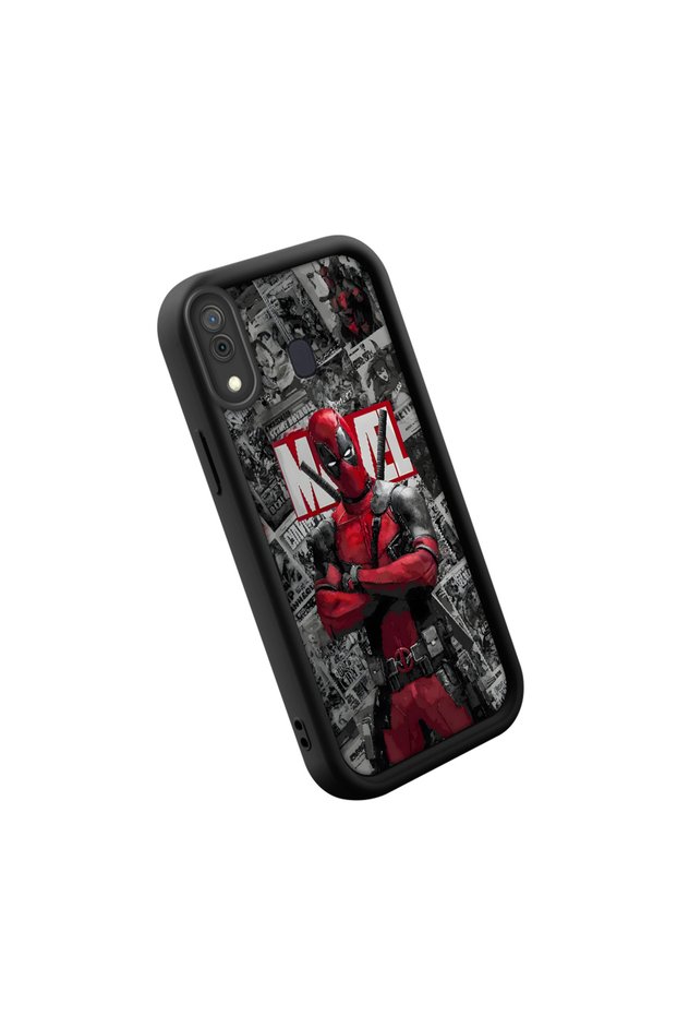 Samsung Galaxy A20/A30 Compatible Classic Spider-Man Printed , Stylish and Compatible, Shock-Absorbing Silicone Case