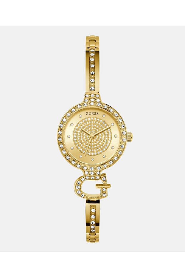 Ladies Gold Tone Analog Watch