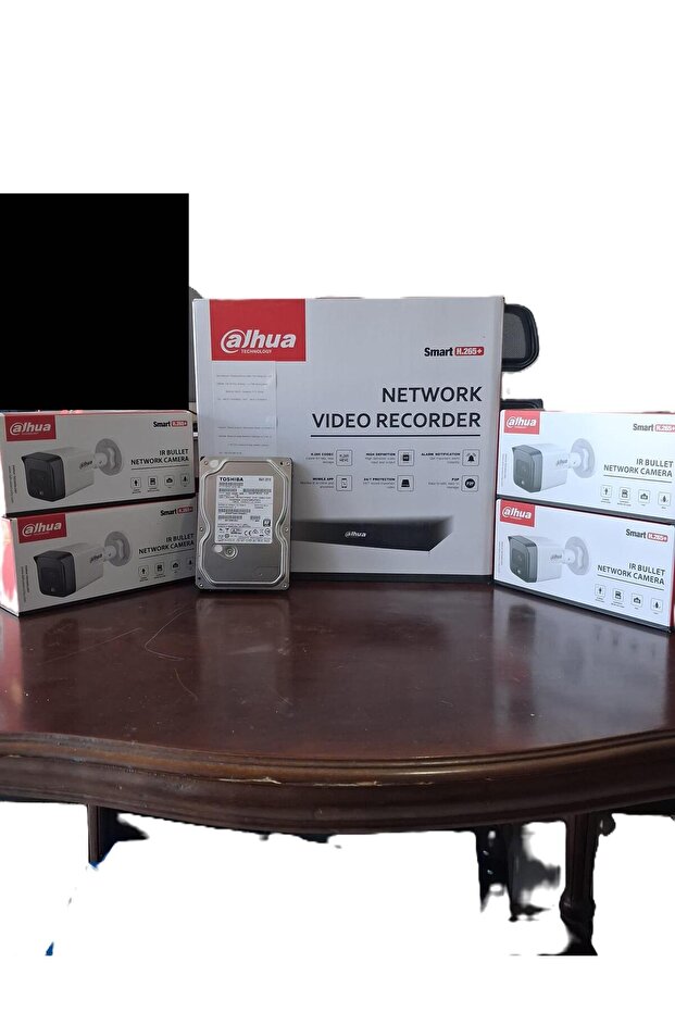 4 LÜ İP KAMERA SETİ - 1