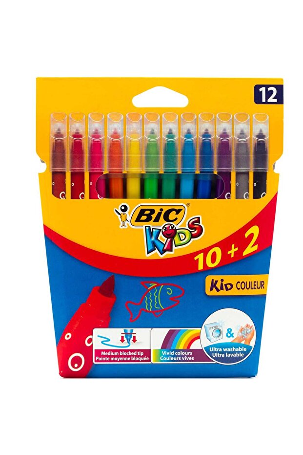 -Kids Color Pen 502 12's