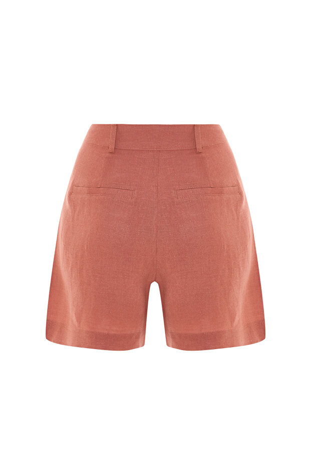 KISA KETEN ŞORT - 4