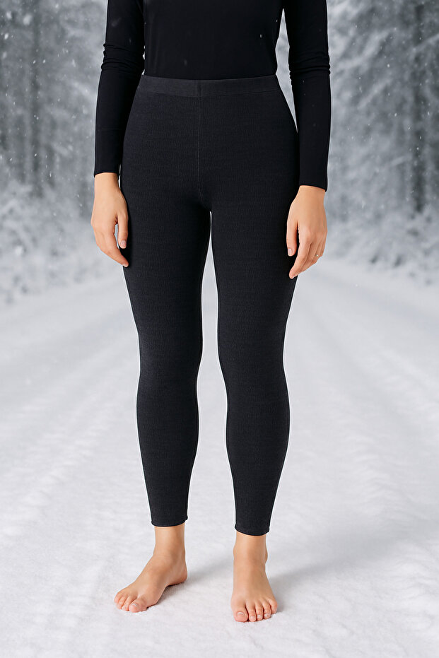 Towel Tights with Pantyhose, Cotton Pieces, Thick with Towel Inside, Winter Heat-Retaining Thermal