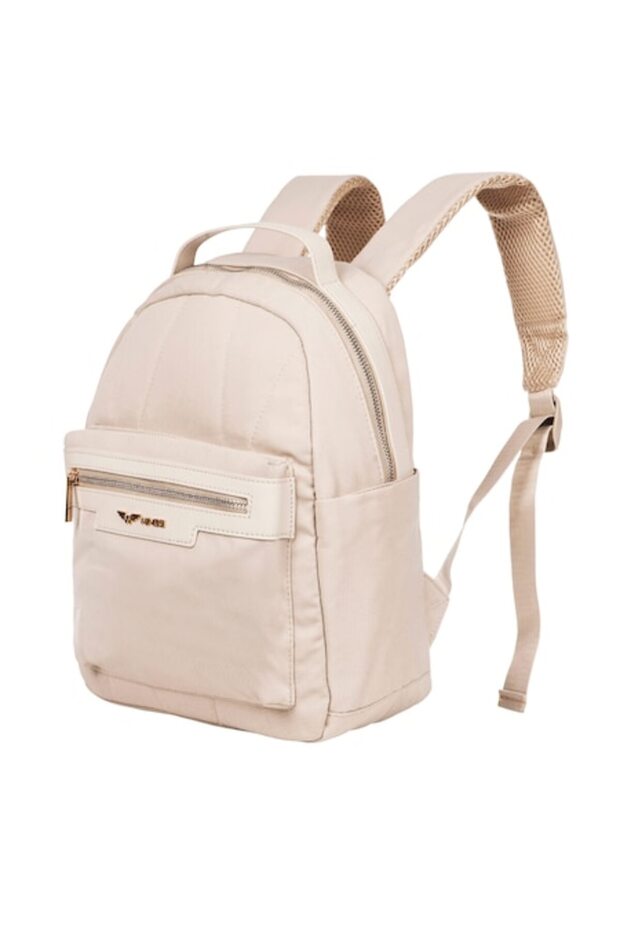 Backpack, Beige, Small, 8L Capacity - 1