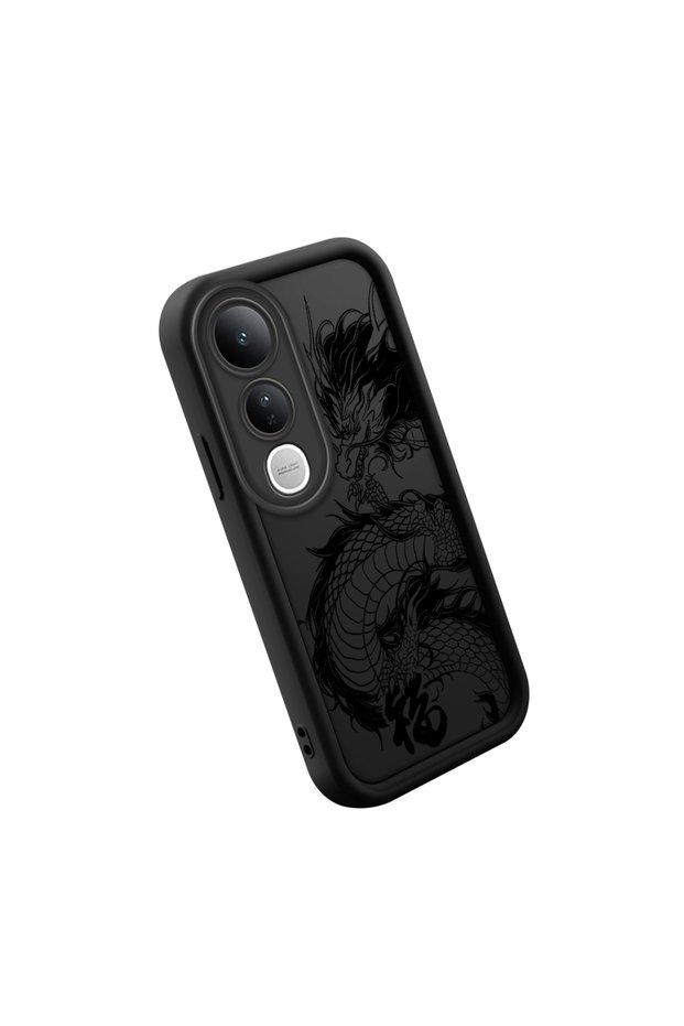 Case for Vivo V50 Lite 4G/5G High Quality Classic Dragon Patterned Case, Luxury, Shockproof Silicone