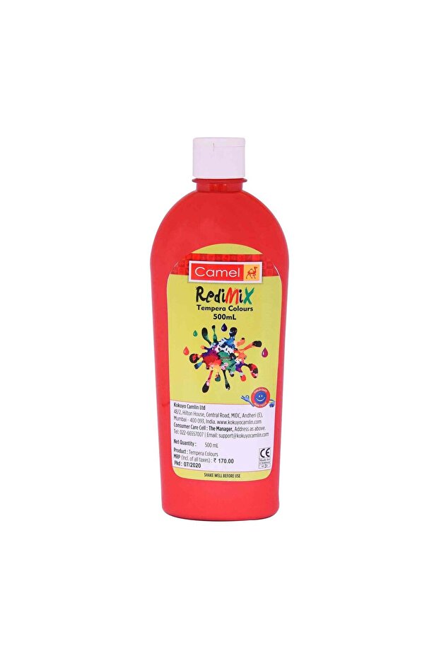 Redimix Tempera Colours 500ml Bottle Pink