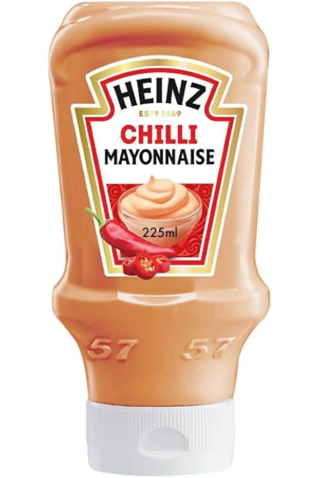 Creamy Chilli Mayonnaise 225 ml, Carton of 12 pcs