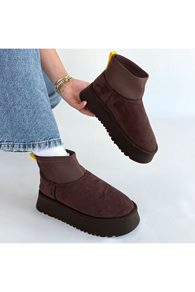 Cuen brown suede boots - 4