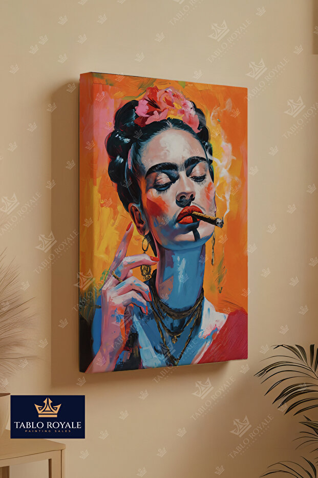 Frida Kahlo Kanvas Tablo