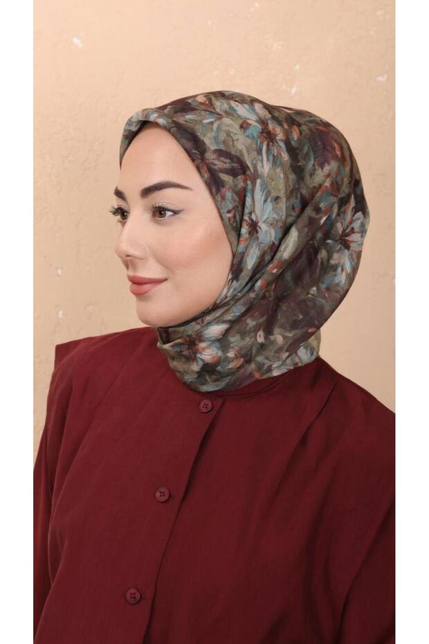 Soft Pamuk Eşarp Yeşil