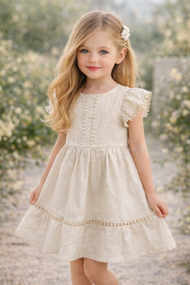 Linen K.Kol Dress