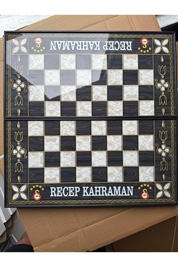 TARAFTAR LOGOLU TAVLA SETİ