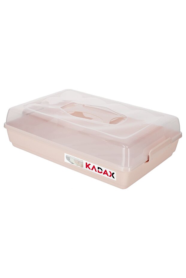 Plastic Container for Cakes, Pastries, Cake Box, Rectangular, Large - 7