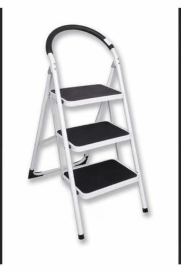 TOROS 3 BASAMAKLI KATLANABİLİR MERDİVEN - 1