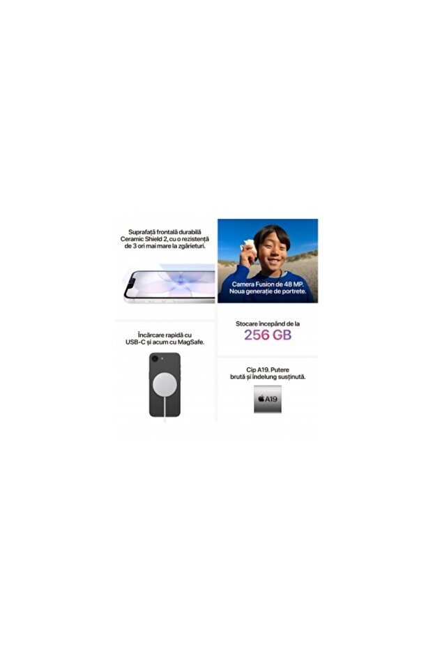 iPhone 17E, 256GB, White - 3