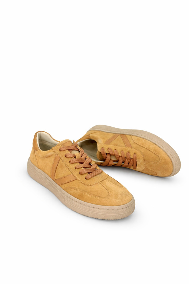 Süet Deri Kadın Sneaker - 3