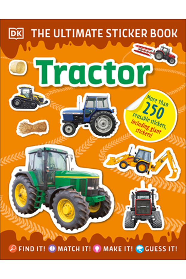 The Ultimate Sticker Book Tractor - 1