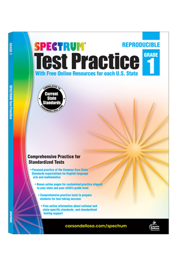 Spectrum Test Practice, Grade 1 - 1