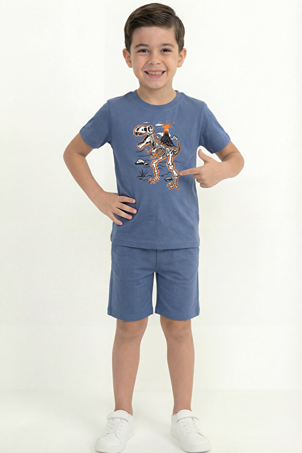 Boy's Printed Shorts Set B15
