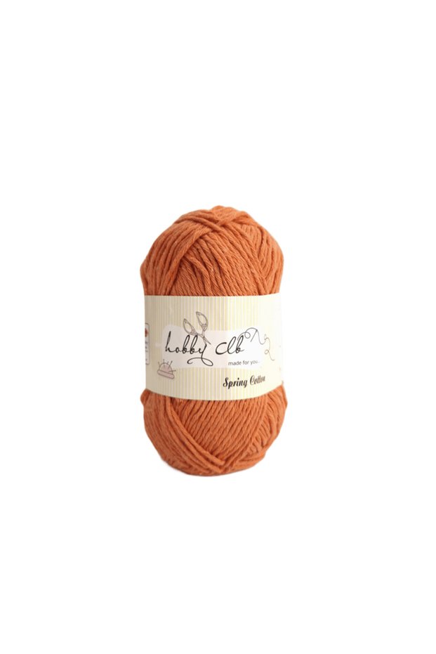 Cotton Amigurumi and Punch Yarn 100 Gr. Orange