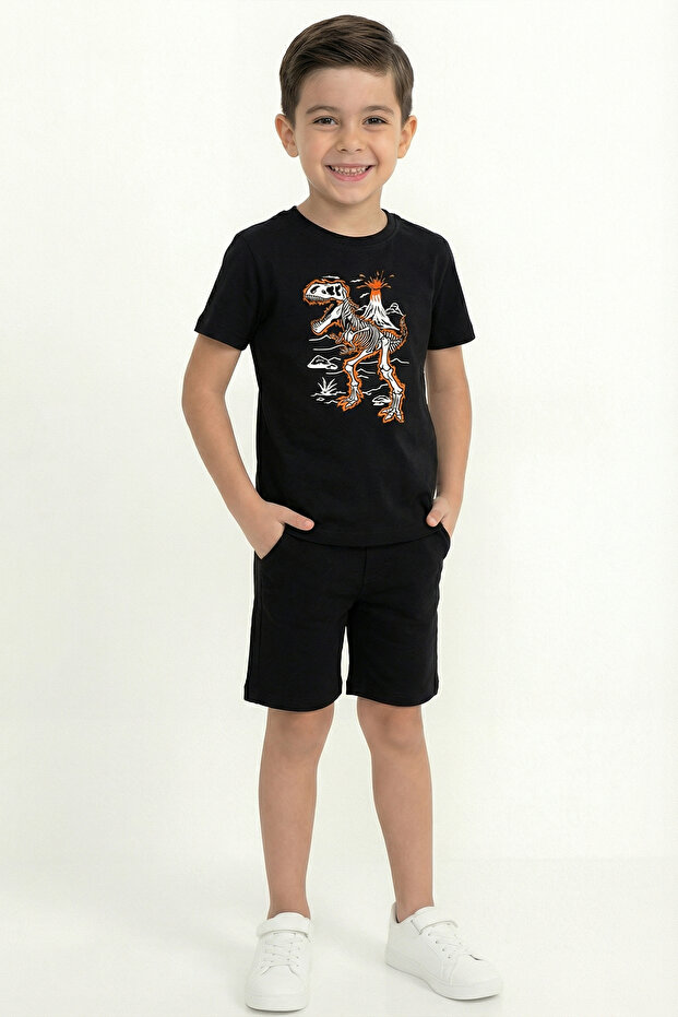 Boy's Printed Shorts Set B15