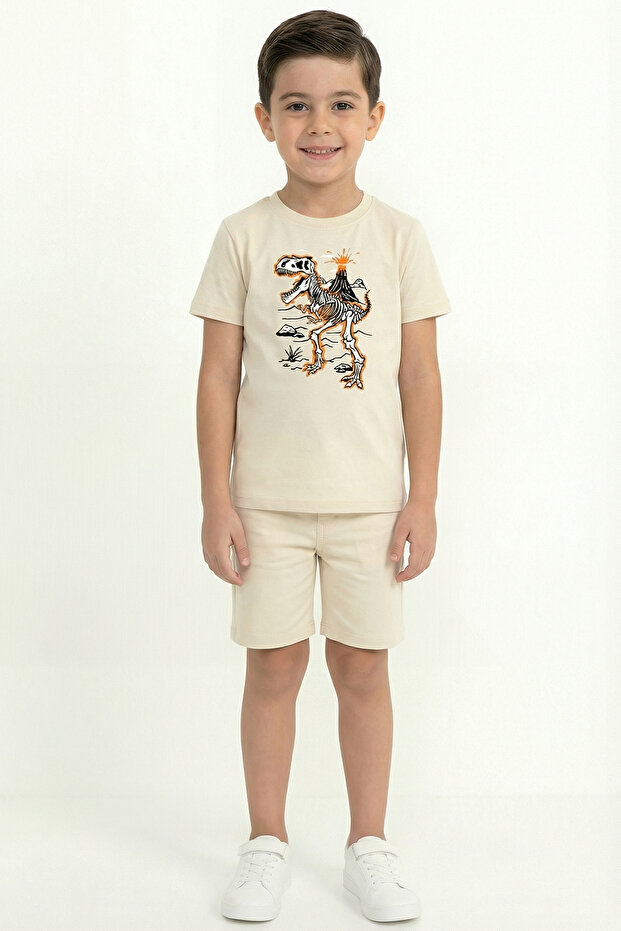 Boy's Printed Shorts Set B15