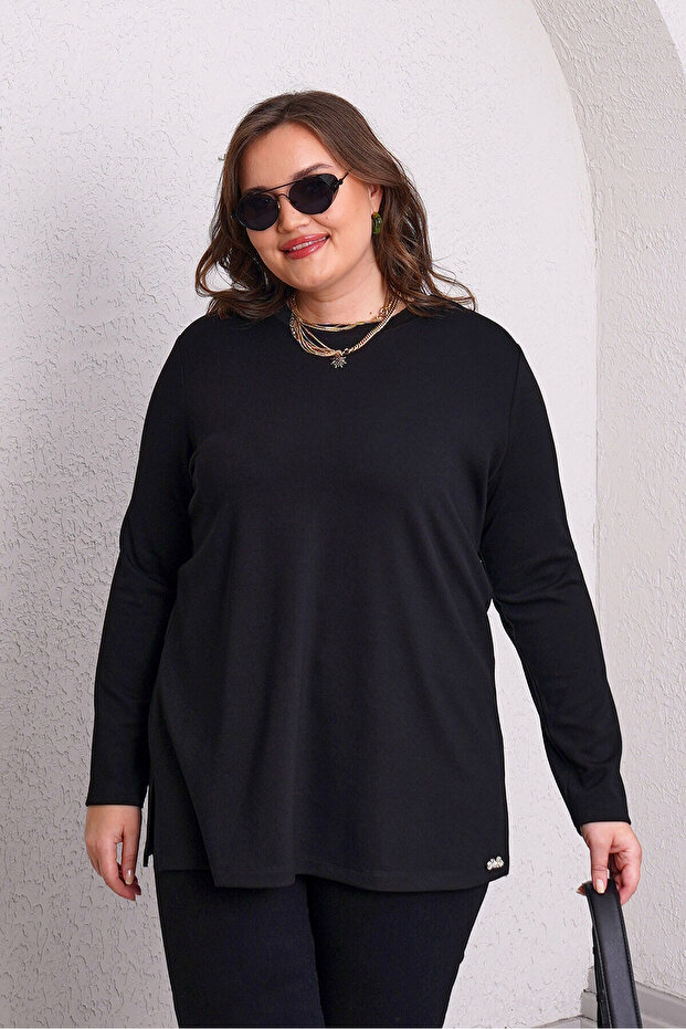 Basic Modal Long Sleeve Tee - 1