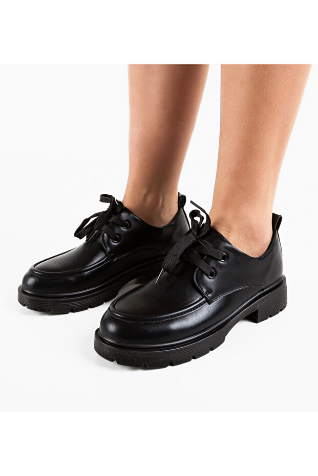 Pantofi casual negri Ehsan - 4