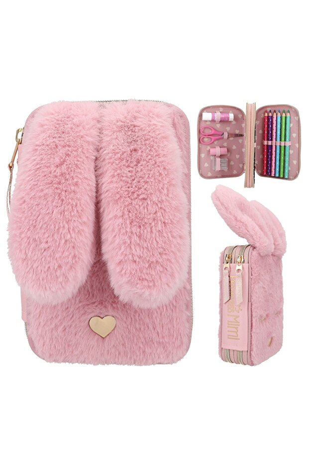 2 Layer Rabbit Pencil Case 2 Layers - 1