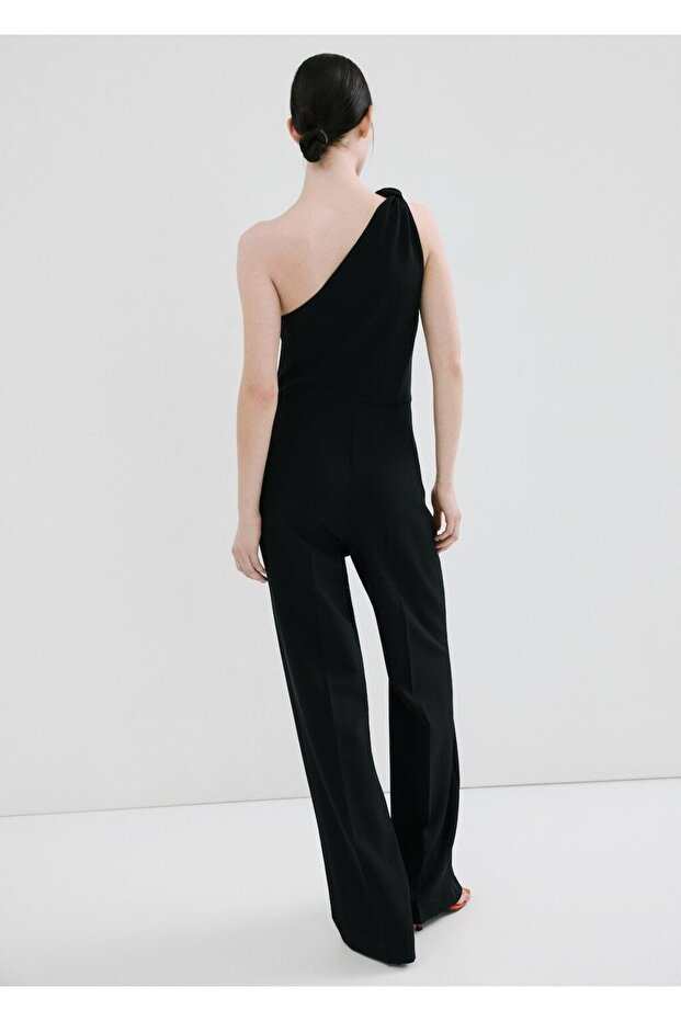 Uzun düğüm detaylı tulum - 4