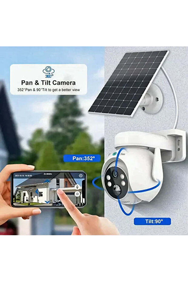 4G Security Camera Rotating Full HD 5 MP - 2