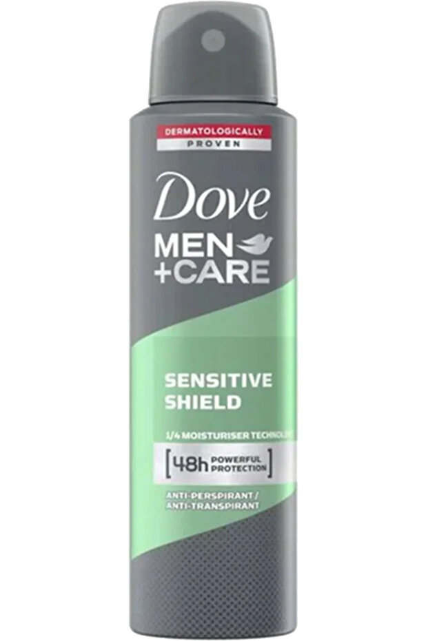 Men Care Sensitive Shield Skin Protection Antiperspirant Spray (250ml)