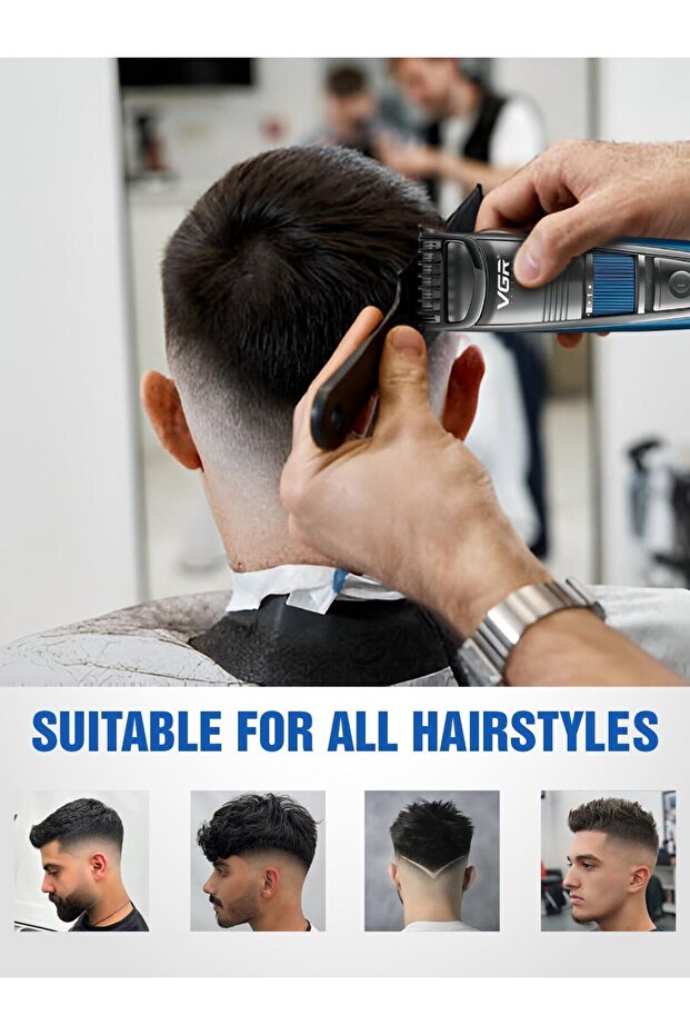 مدة التشغيل V-052: 90 دقيقة، ماكينة حلاقة للرجال - 7