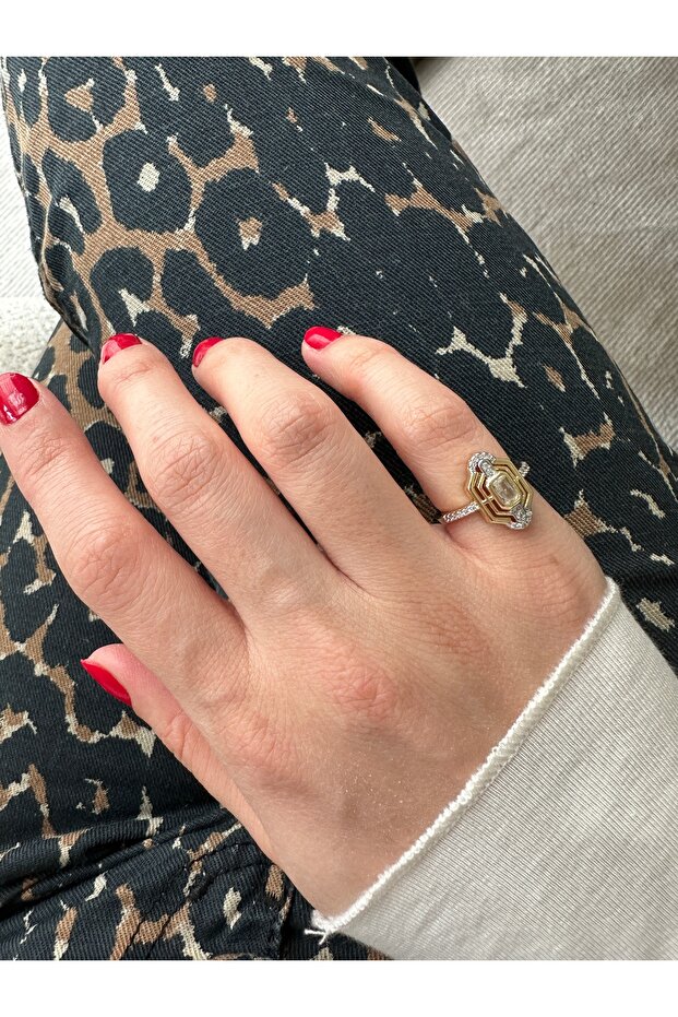 خاتم البنصر ذو اللونين - 5