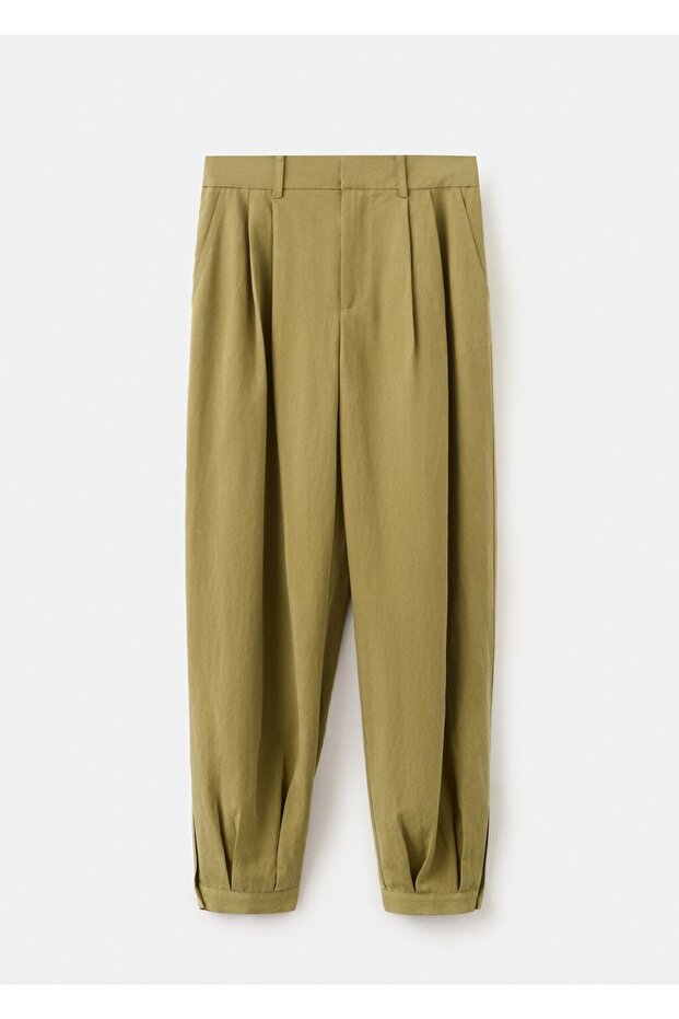 Lyocell harem pants - 3