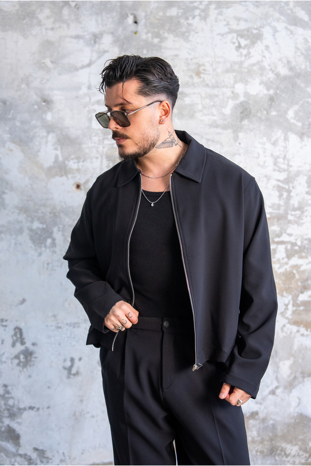 Box Fit Basic Takım Lacivert - 3