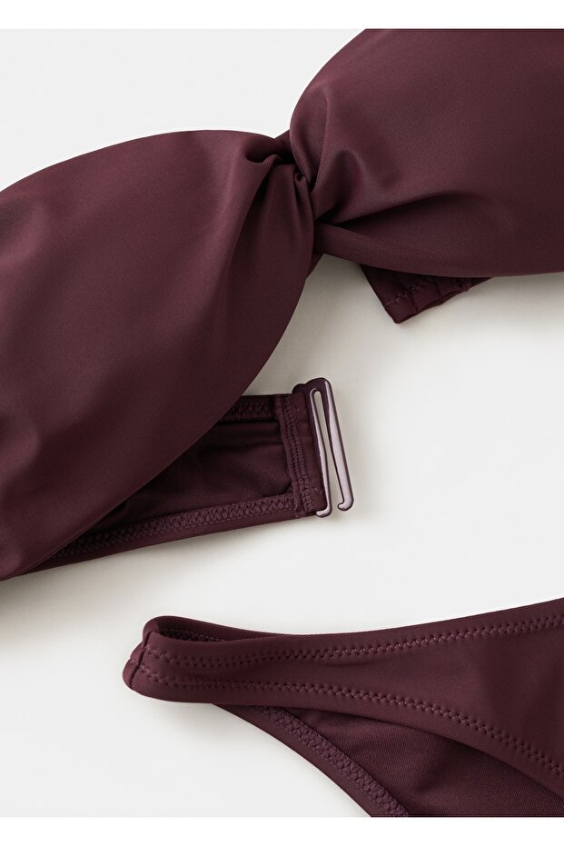 Bandeau bikini üstü - 5