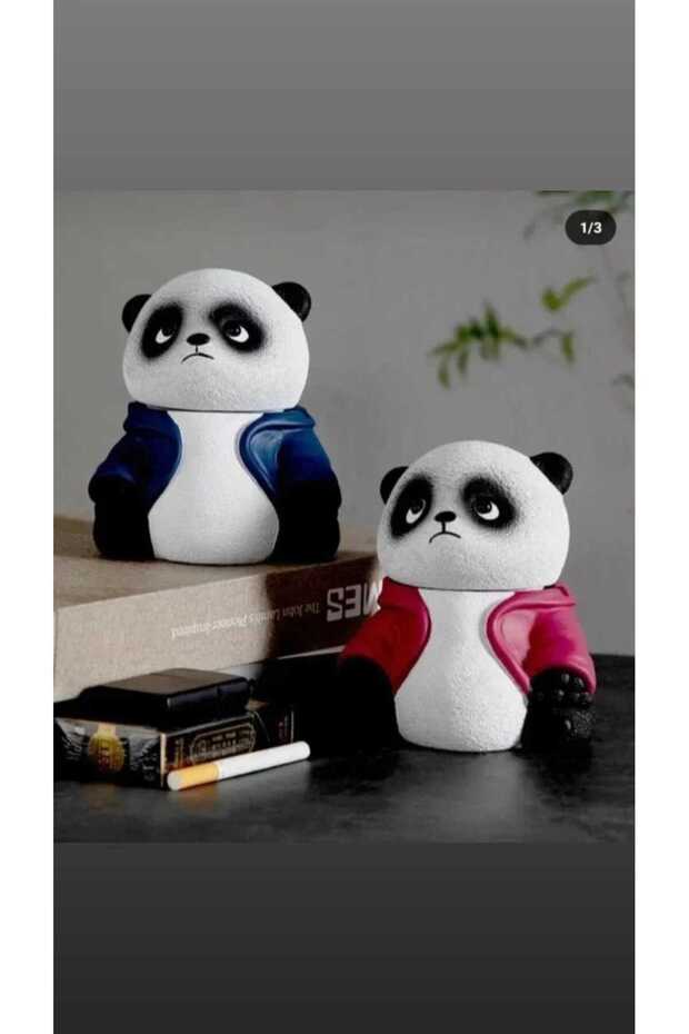 2 li sevimli panda küllük
