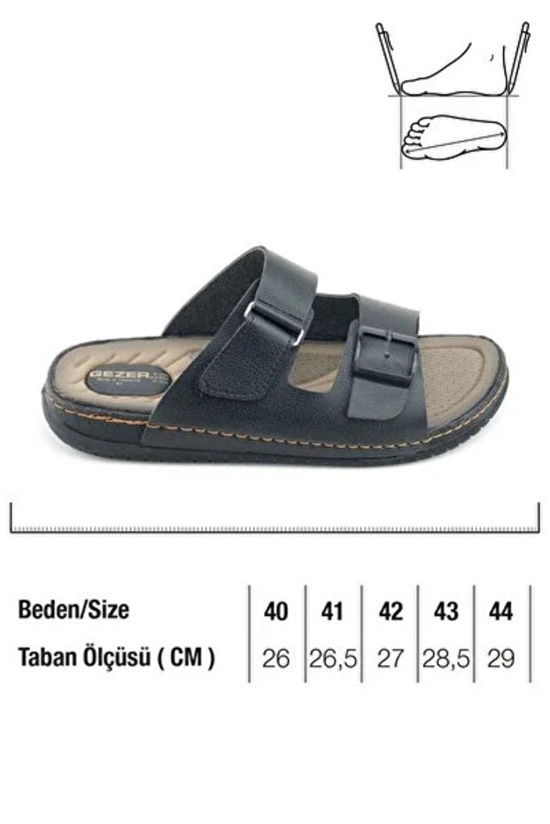 نعل مريح قابل للتعديل بعرض علوي من الفيلكرو شبشب 11663 - 2