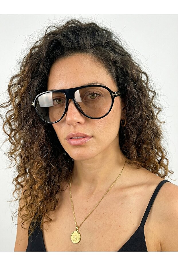 Rose Black Nude Unisex Sunglasses