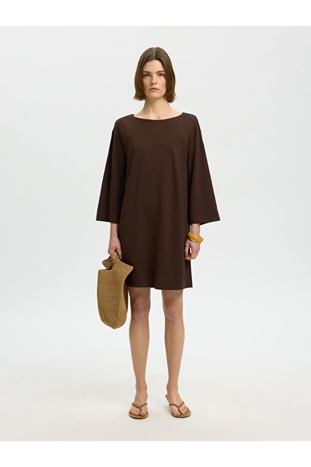 Midikleid Viskosemix - 4