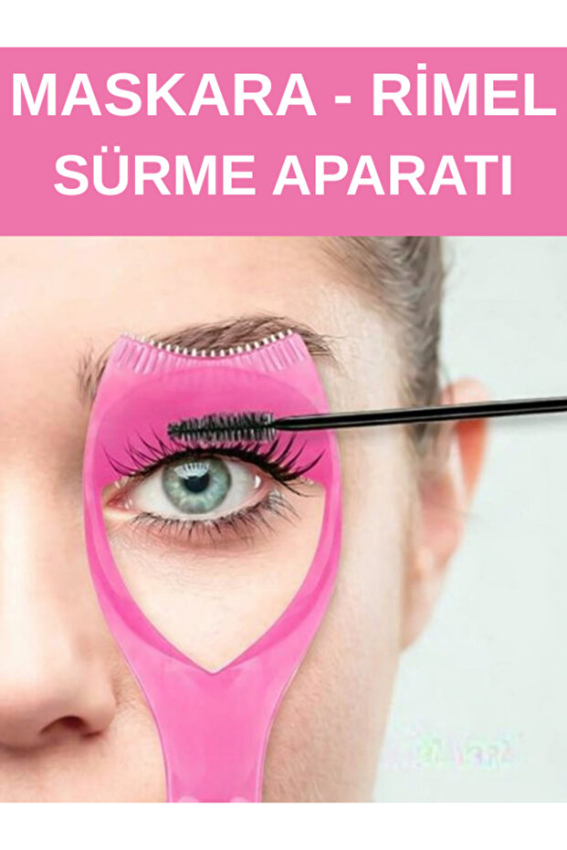SheMask Kirpik Kıvırıcı Eyeliner Çekme Aparatı Kolay Maskara ve Rimel Sürme Aparatı – Profesyonel Göz Makyaj