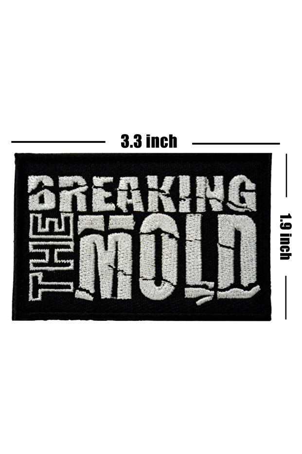 رقعة تكتيكية مبتكرة - مقاس 3.3 × 1.9 بوصة مطرز رقعة مورال - 1