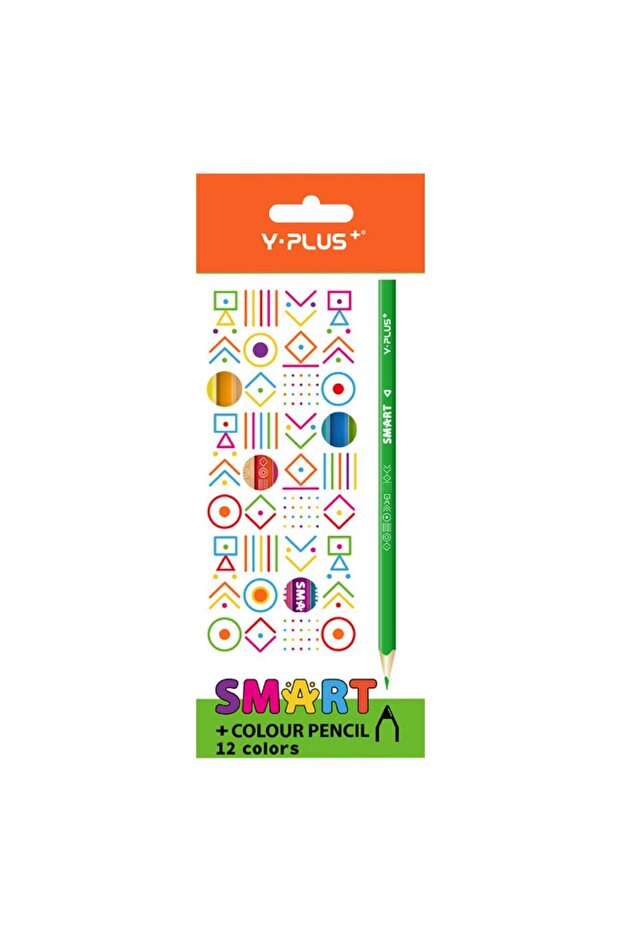 Y-Plus Smart Color Pencil, 12 pcs