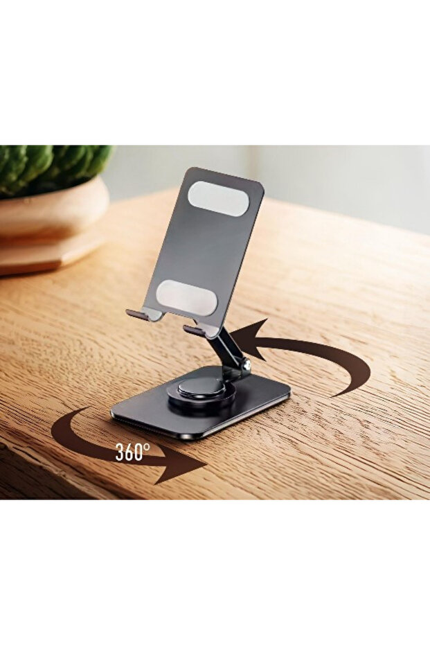 Powerway Dms33 Full Metal Body 360 Degree Rotatable Desktop Phone Stand