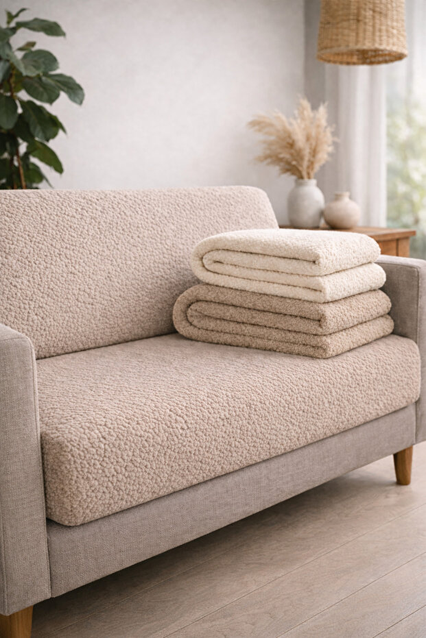 Non-Slip Sole Sponge Bohemian Sofa Cover - Sofa Bed Cover 170X210