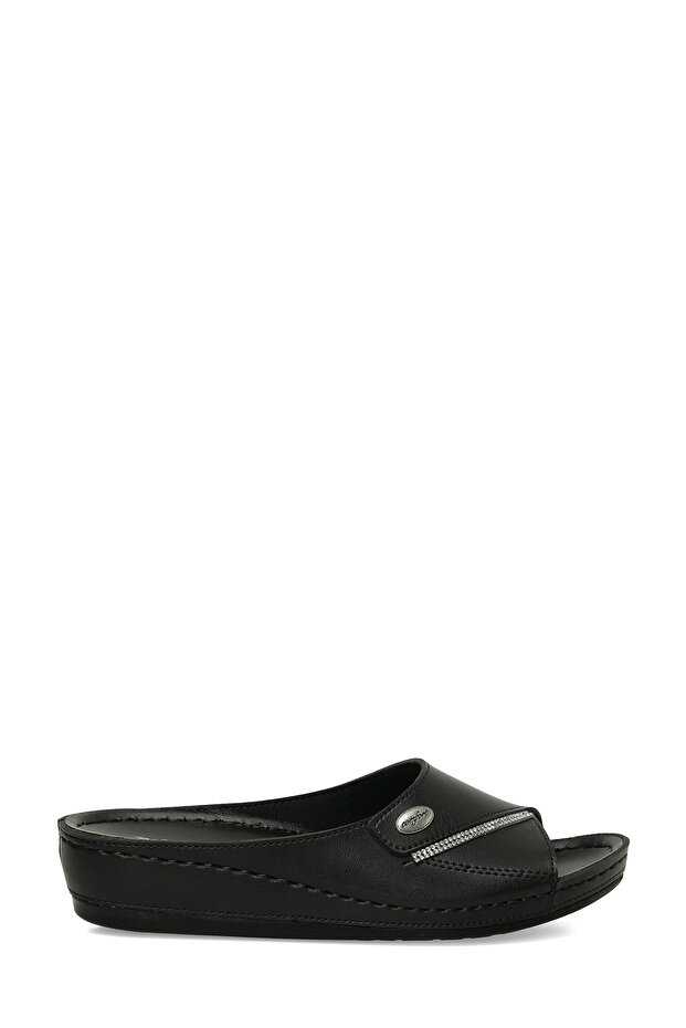167242.Z6Fx Black Women Slipper
